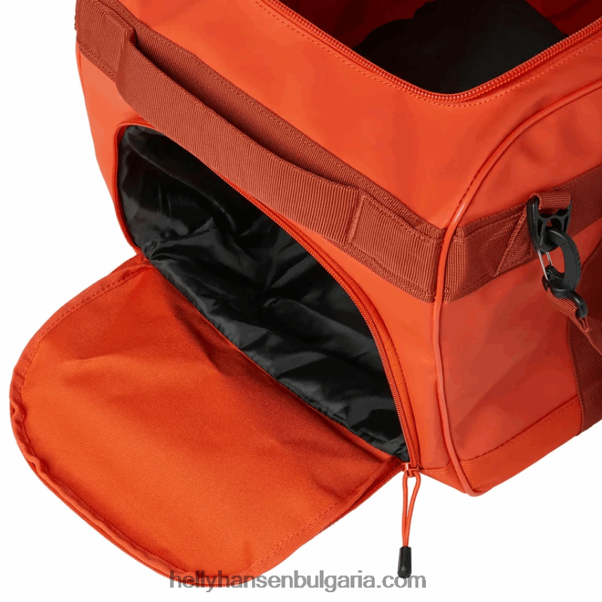 Жени h/h scout duffel, l 80V22D2741 патрулен оран/войник/черен Helly-Hansen