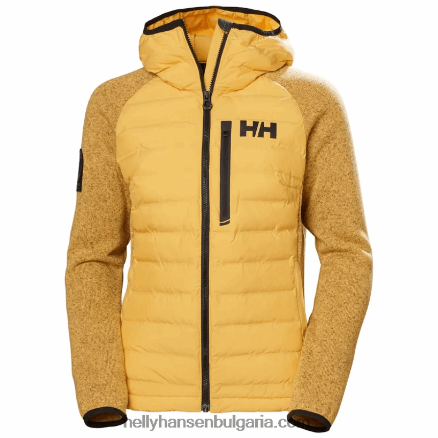 Жени дамско хибридно ветроходно яке с изолация за арктически океан 80V22D1728 черен Helly-Hansen