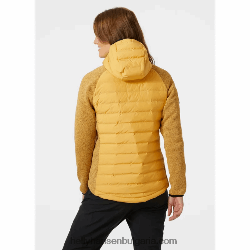 Жени дамско хибридно ветроходно яке с изолация за арктически океан 80V22D1728 черен Helly-Hansen