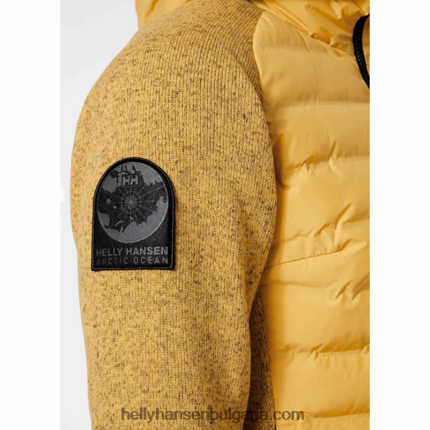 Жени дамско хибридно ветроходно яке с изолация за арктически океан 80V22D1728 черен Helly-Hansen