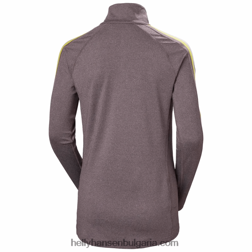 Жени дамски ръб с половин цип междинен слой 80V22D1712 сняг Helly-Hansen