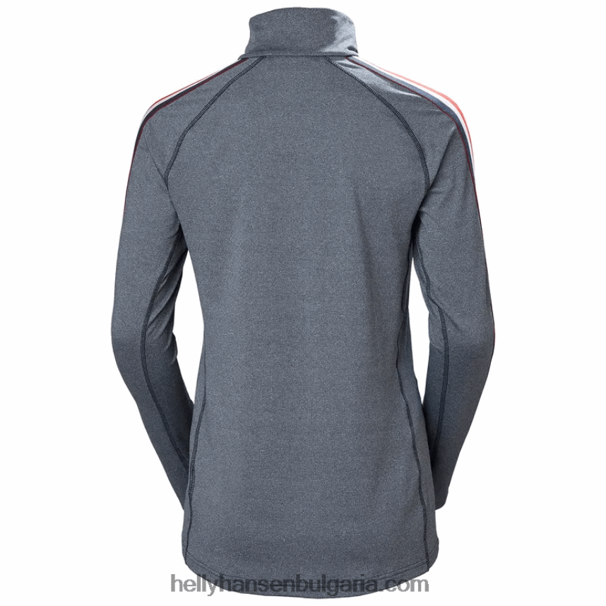 Жени дамски ръб с половин цип междинен слой 80V22D1713 врабче гр Helly-Hansen