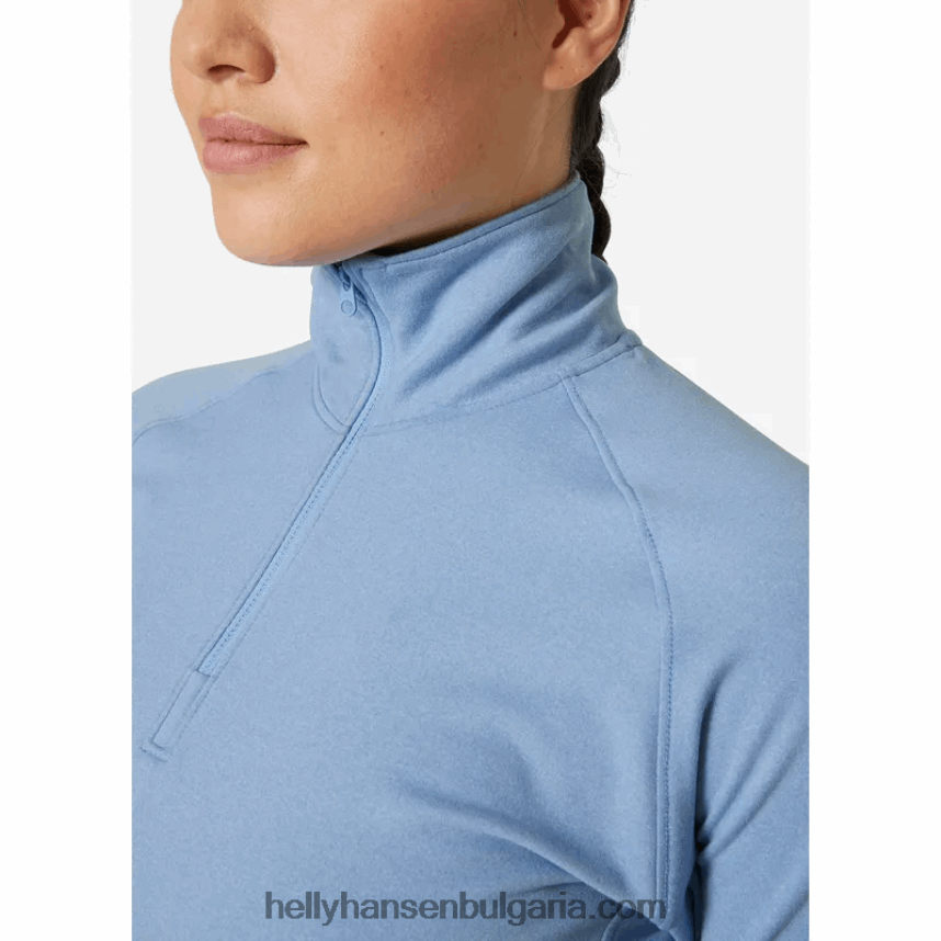 Жени дамски верглас с половин цип 80V22D1719 сняг Helly-Hansen