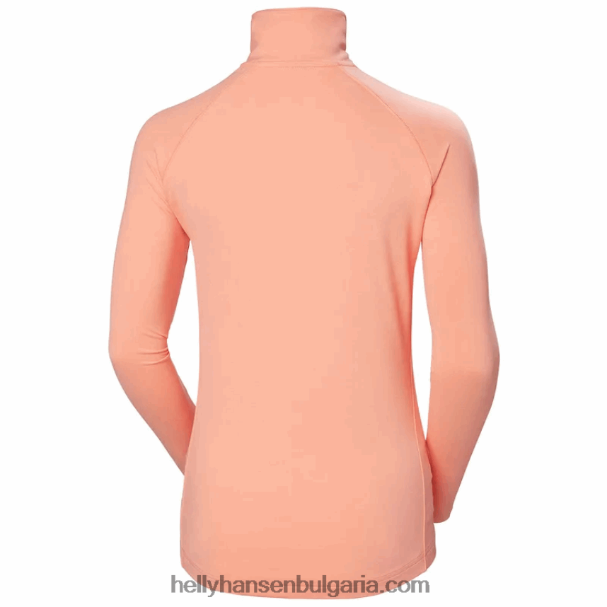 Жени дамски верглас с половин цип 80V22D1720 светло син Helly-Hansen