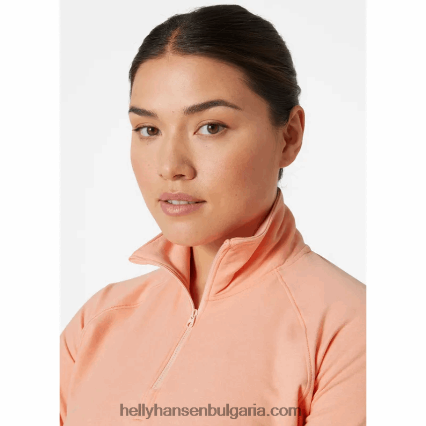 Жени дамски верглас с половин цип 80V22D1720 светло син Helly-Hansen