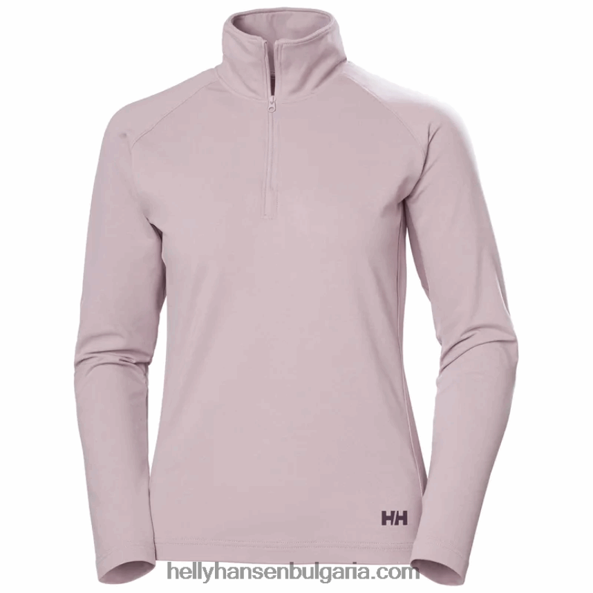 Жени дамски верглас с половин цип 80V22D1721 розов кварц Helly-Hansen