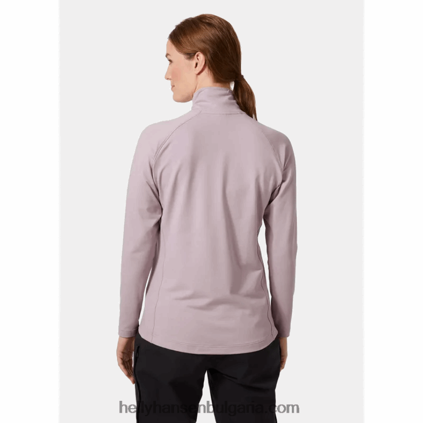 Жени дамски верглас с половин цип 80V22D1721 розов кварц Helly-Hansen