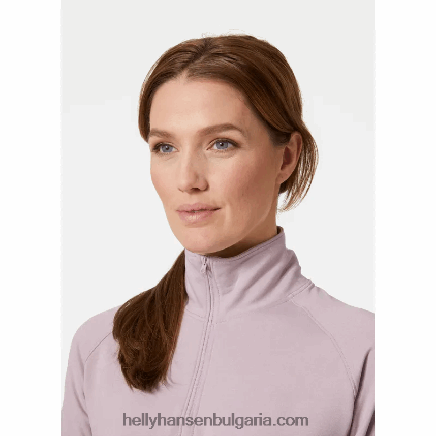 Жени дамски верглас с половин цип 80V22D1721 розов кварц Helly-Hansen