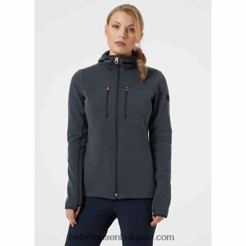 Жени дамско яке alphelia с междинен слой 80V22D2679 сняг/морски Helly-Hansen