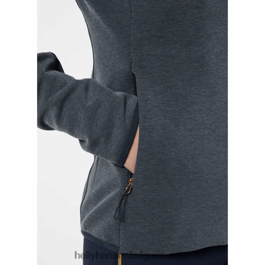 Жени дамско яке alphelia с междинен слой 80V22D2679 сняг/морски Helly-Hansen