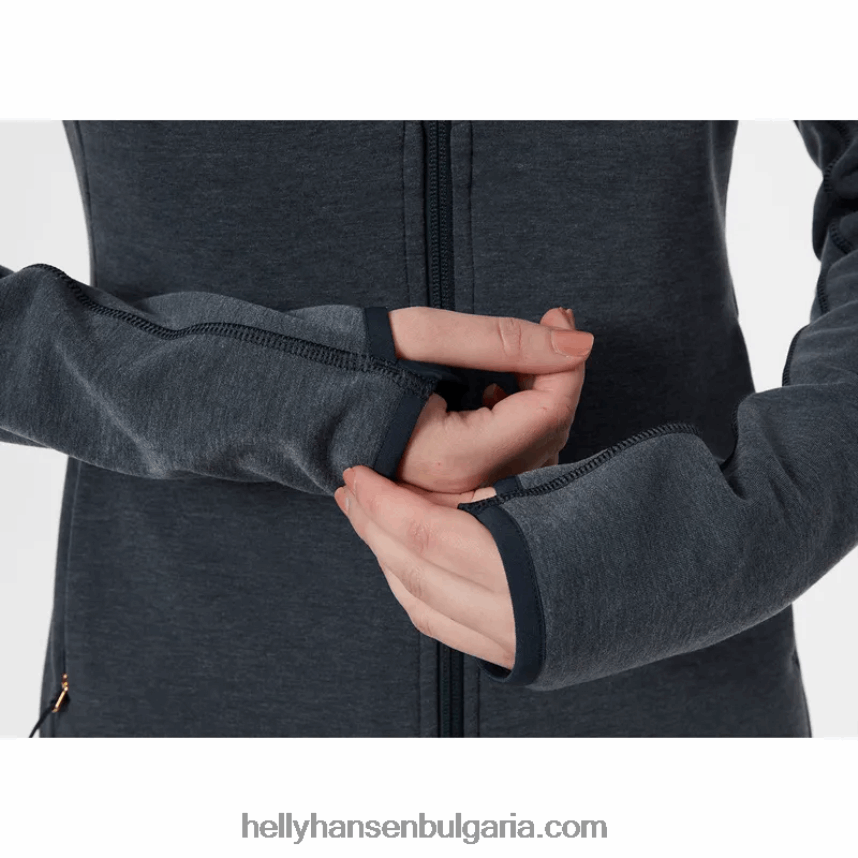 Жени дамско яке alphelia с междинен слой 80V22D2679 сняг/морски Helly-Hansen