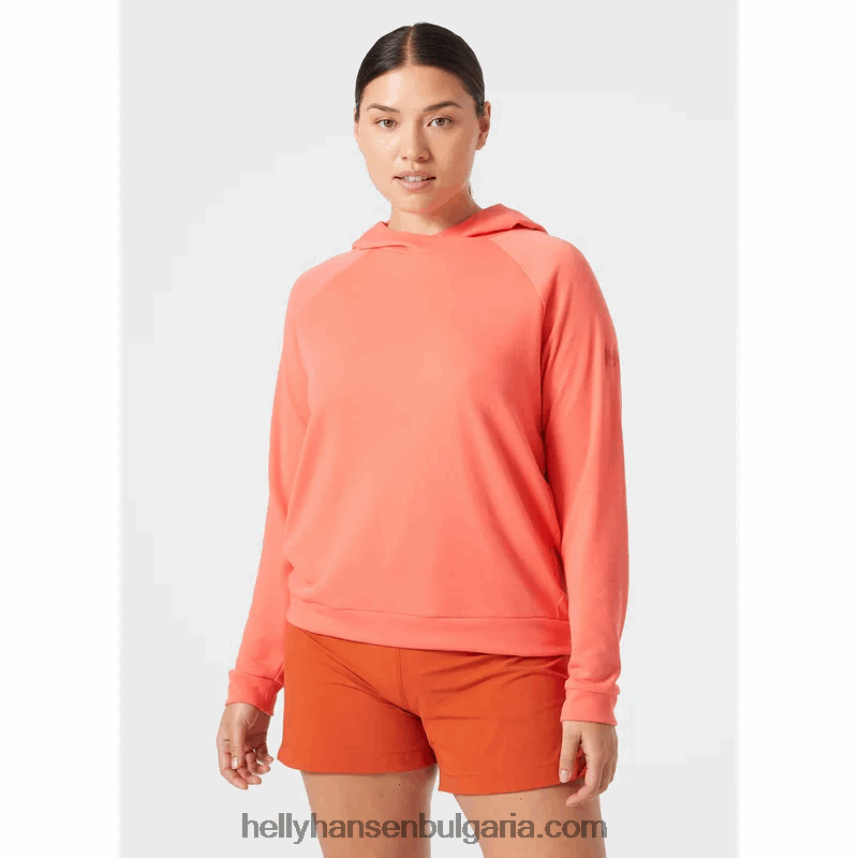 Жени дамски суичър с качулка inshore 80V22D1706 мента Helly-Hansen