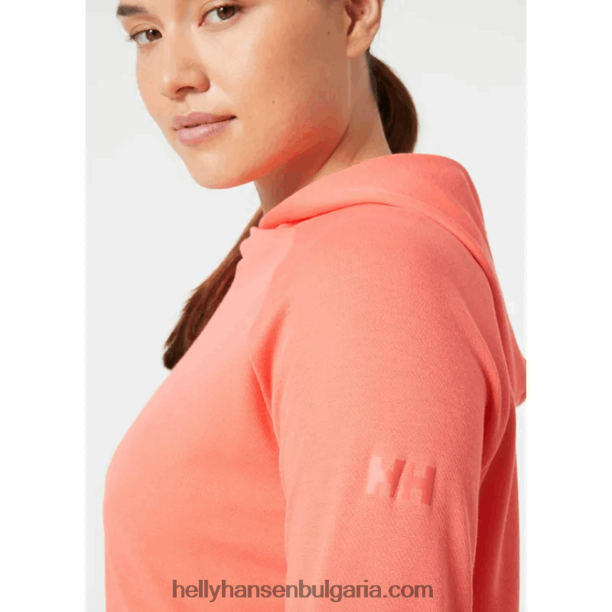 Жени дамски суичър с качулка inshore 80V22D1706 мента Helly-Hansen