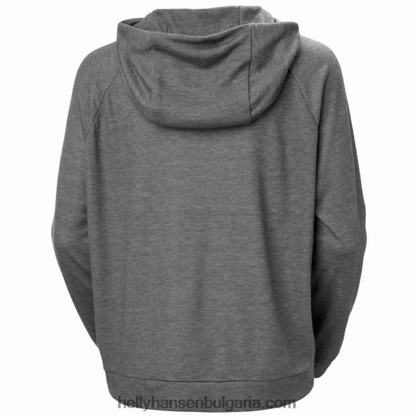 Жени дамски суичър с качулка inshore 80V22D1709 абанос Helly-Hansen