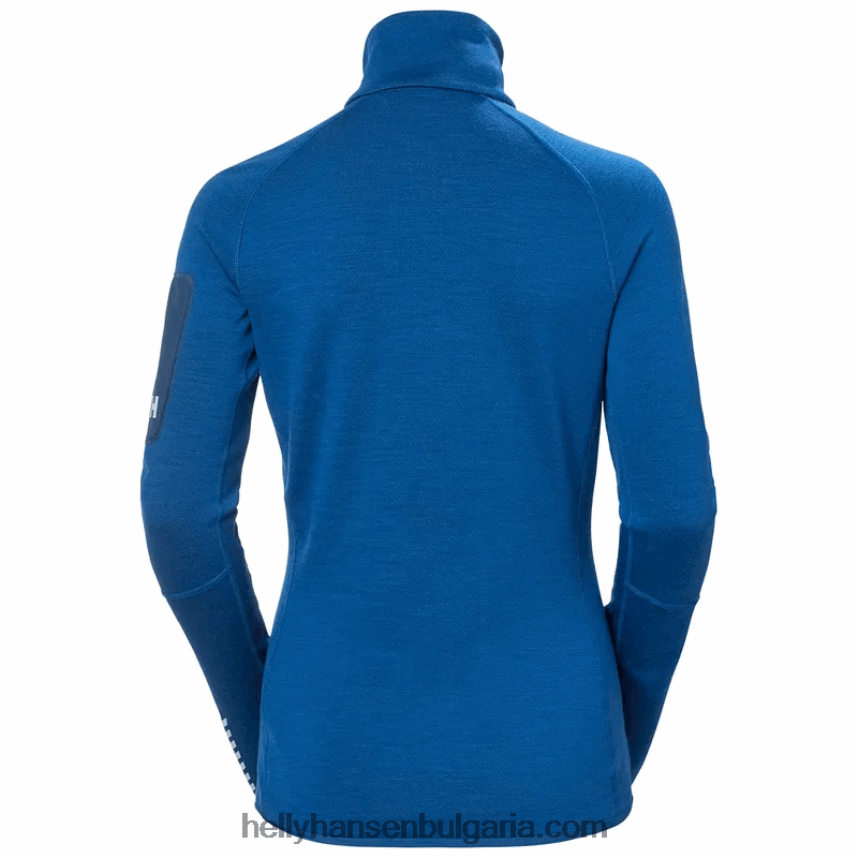 Жени дамско мериносово яке lifa със среден слой 80V22D1724 сива мъгла ме Helly-Hansen