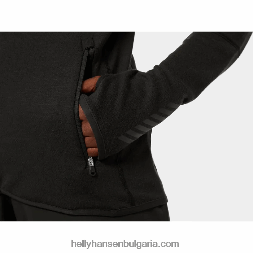 Жени дамско мериносово яке lifa със среден слой 80V22D1725 дълбок фиорд Helly-Hansen