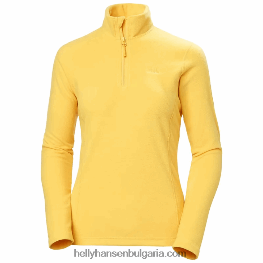 Жени дамско поларено яке с половин цип 80V22D1674 военноморски флот Helly-Hansen