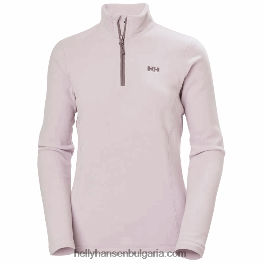 Жени дамско поларено яке с половин цип 80V22D1676 мента Helly-Hansen