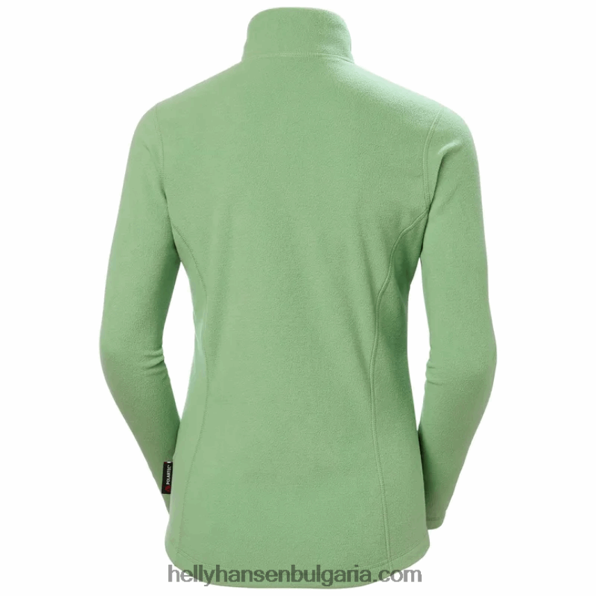 Жени дамско поларено яке с половин цип 80V22D1678 бяло Helly-Hansen