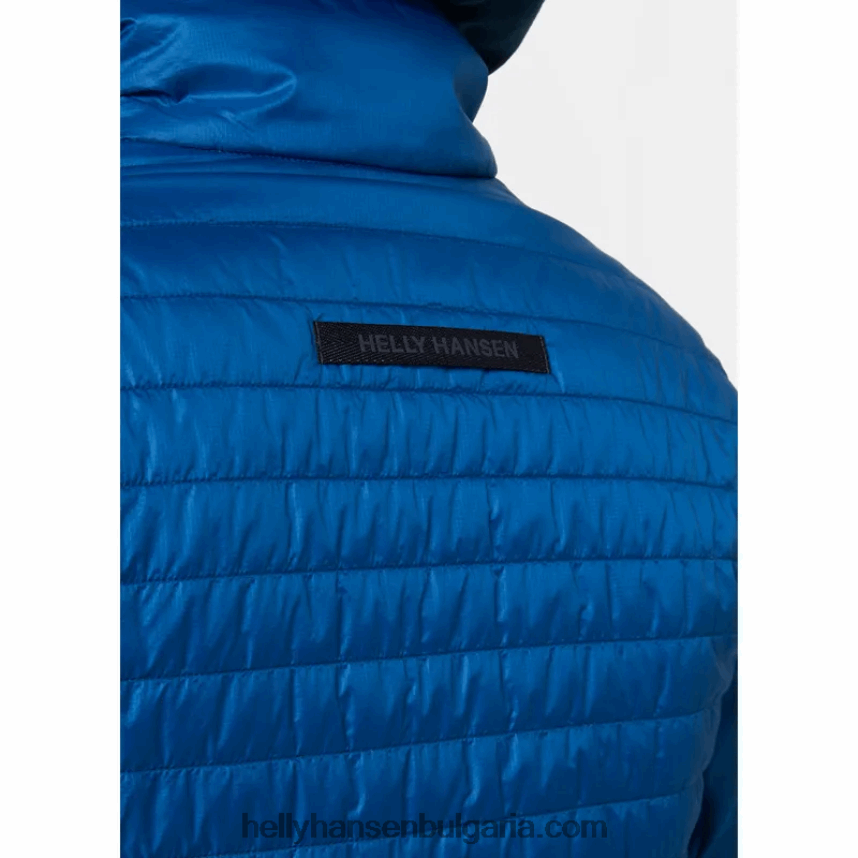 Жени дамско червено бяло и синьо поларено яке от хибрид 80V22D1683 черен Helly-Hansen