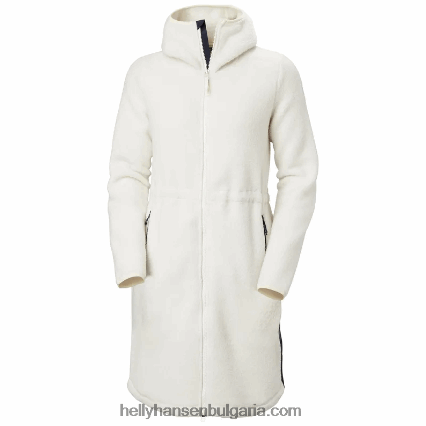 Жени дамско средно поларено яке Imperial с дълъг косъм 80V22D2677 кремаво/черно Helly-Hansen