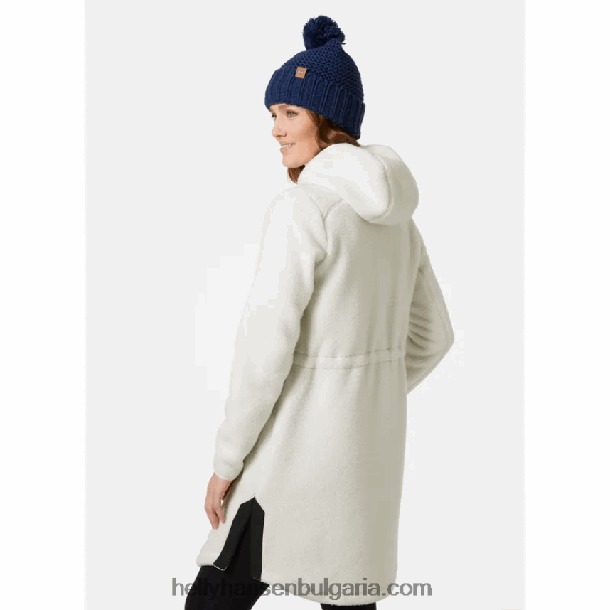 Жени дамско средно поларено яке Imperial с дълъг косъм 80V22D2677 кремаво/черно Helly-Hansen