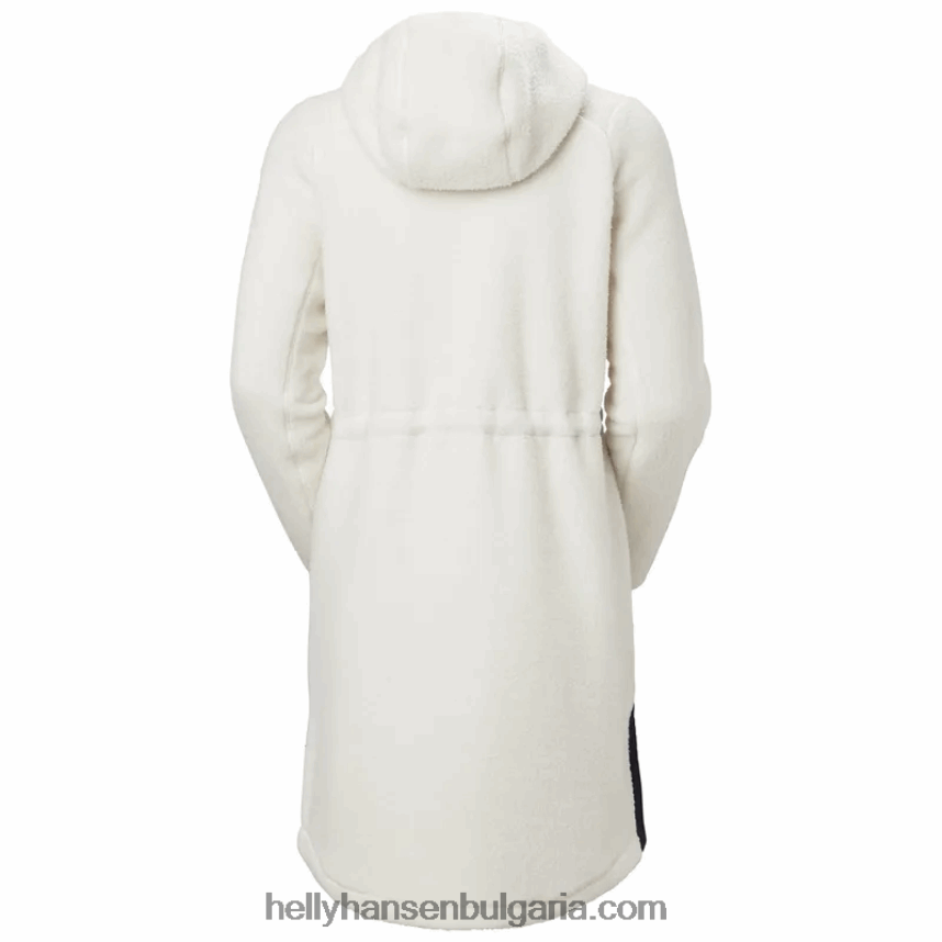 Жени дамско средно поларено яке Imperial с дълъг косъм 80V22D2677 кремаво/черно Helly-Hansen