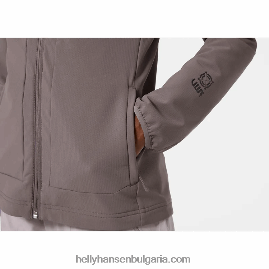 Жени дамско поларено яке aurora shield 80V22D1688 синя мъгла Helly-Hansen