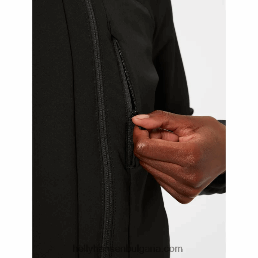 Жени дамско поларено яке aurora shield 80V22D1689 врабче гр Helly-Hansen