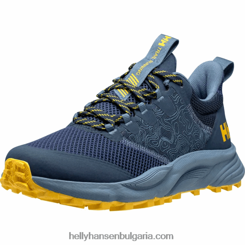 Жени дамски обувки за бягане featherswift 80V22D2122 черно/синьо Helly-Hansen