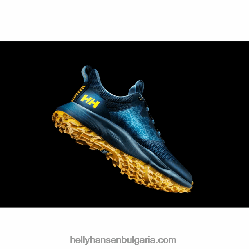 Жени дамски обувки за бягане featherswift 80V22D2122 черно/синьо Helly-Hansen