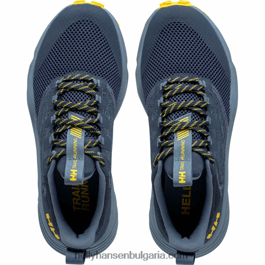 Жени дамски обувки за бягане featherswift 80V22D2122 черно/синьо Helly-Hansen