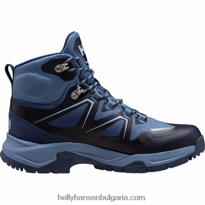 Жени дамски средно високи туристически обувки каскада 80V22D2111 мръсно бяло Helly-Hansen