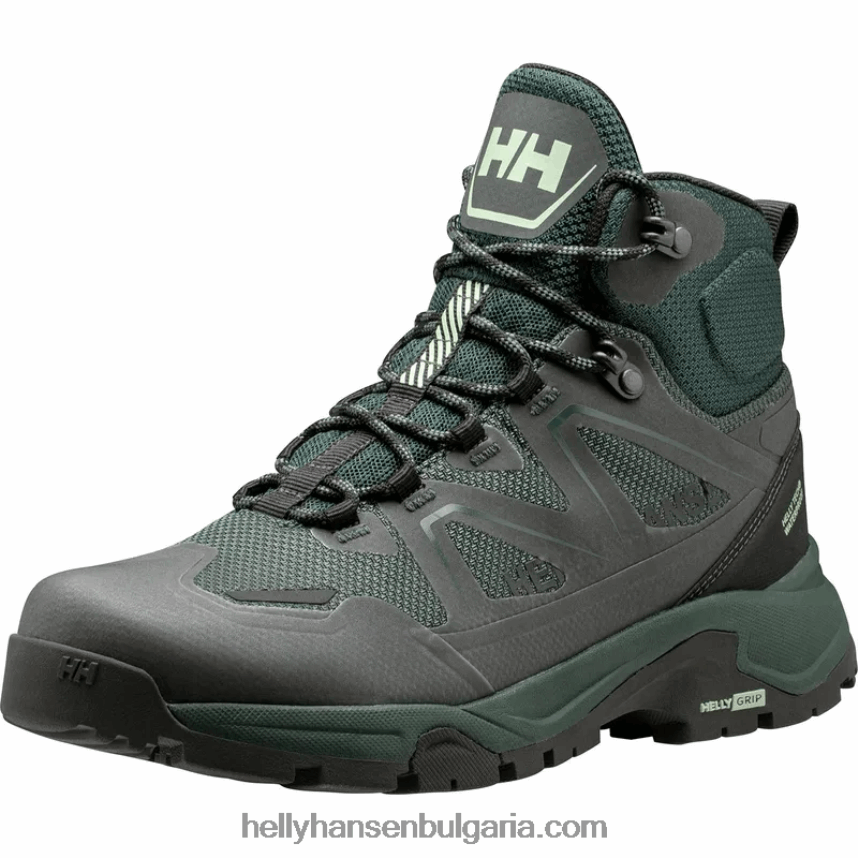 Жени дамски средно високи туристически обувки каскада 80V22D2112 азурит/о Helly-Hansen