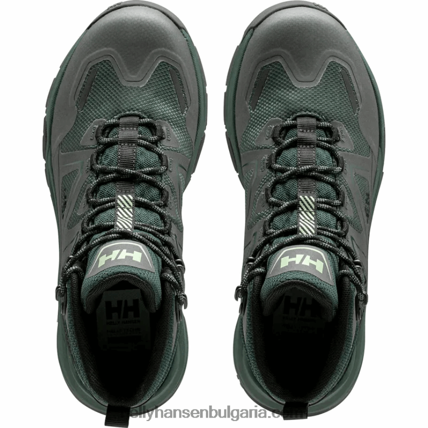 Жени дамски средно високи туристически обувки каскада 80V22D2112 азурит/о Helly-Hansen