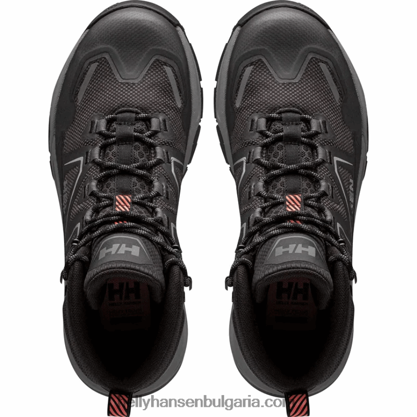 Жени дамски средно високи туристически обувки каскада 80V22D2113 най-тъмен spr Helly-Hansen