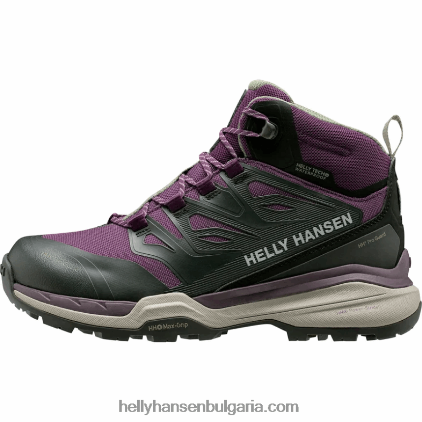 Жени дамски туристически обувки траверс 80V22D2118 черен/бри Helly-Hansen