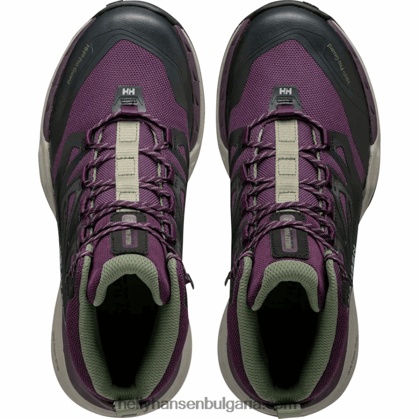 Жени дамски туристически обувки траверс 80V22D2118 черен/бри Helly-Hansen