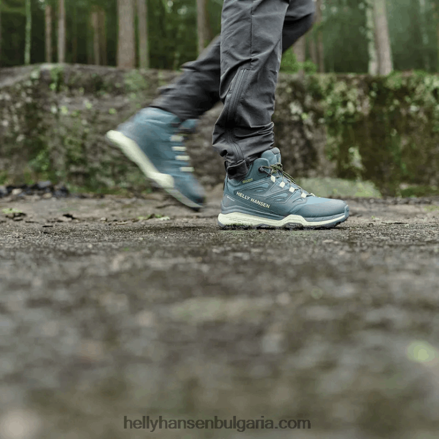Жени дамски туристически обувки траверс 80V22D2120 океан/душ Helly-Hansen