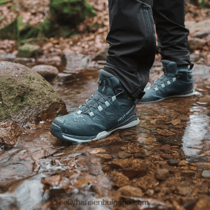Жени дамски туристически обувки траверс 80V22D2120 океан/душ Helly-Hansen