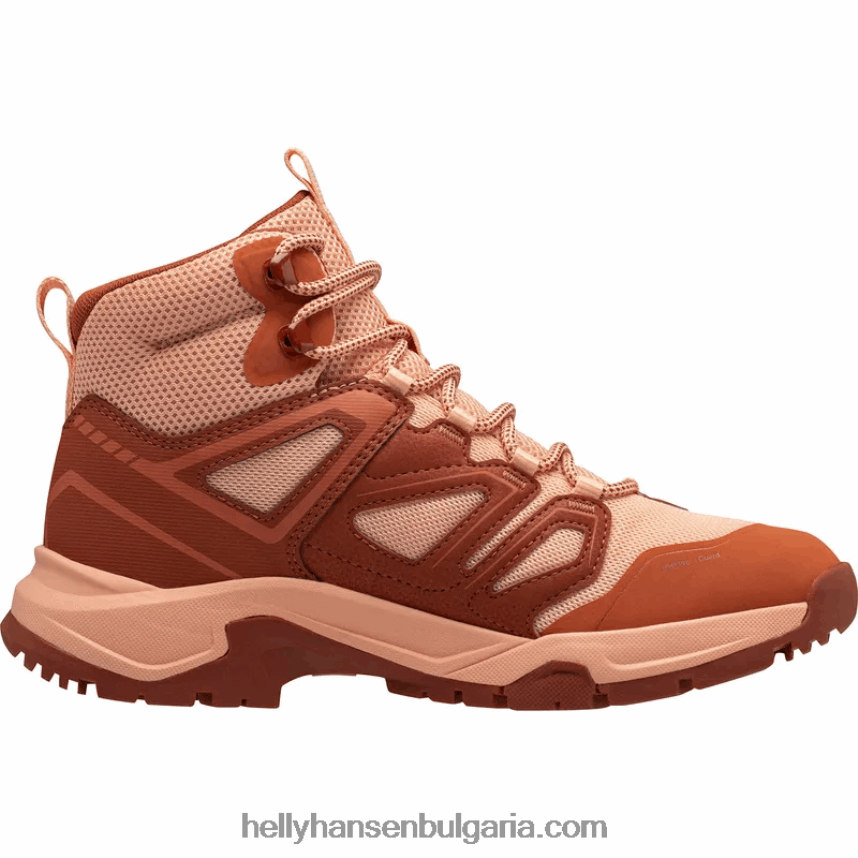 Жени дамски водоустойчиви туристически обувки stalheim hellytech 80V22D2139 черно/роз Helly-Hansen