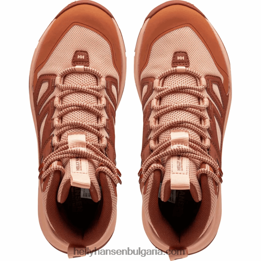 Жени дамски водоустойчиви туристически обувки stalheim hellytech 80V22D2139 черно/роз Helly-Hansen