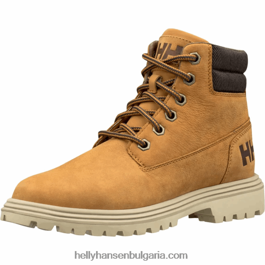 Жени дамски кожени ботуши Fremont 80V22D2147 черно/абанос Helly-Hansen