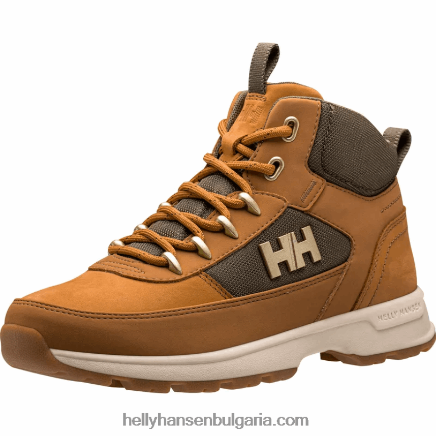 Жени дамски кожени ботуши wildwood 80V22D2175 мръсно бяло Helly-Hansen