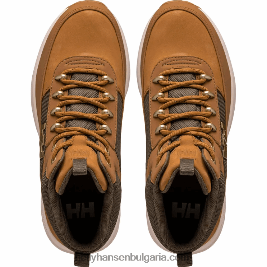 Жени дамски кожени ботуши wildwood 80V22D2175 мръсно бяло Helly-Hansen