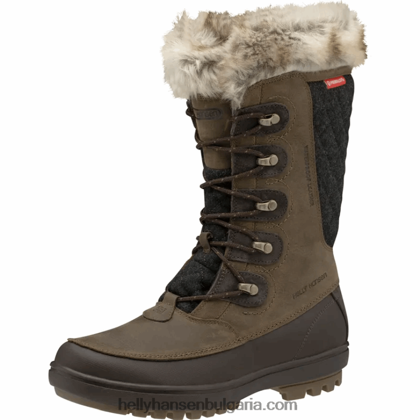 Жени дамски ботуши за сняг garibaldi vl 80V22D2185 крем/сн Helly-Hansen