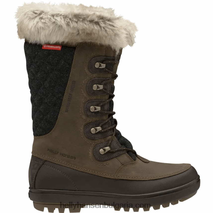 Жени дамски ботуши за сняг garibaldi vl 80V22D2185 крем/сн Helly-Hansen