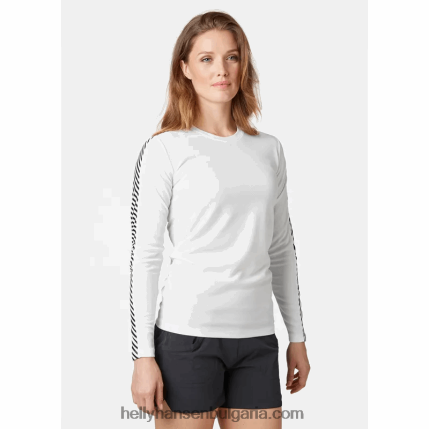 Жени дамски hh lifa с дълъг ръкав с основен слой 80V22D2080 черен Helly-Hansen