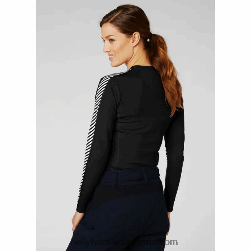 Жени дамски hh lifa с дълъг ръкав с основен слой 80V22D2081 бяло Helly-Hansen