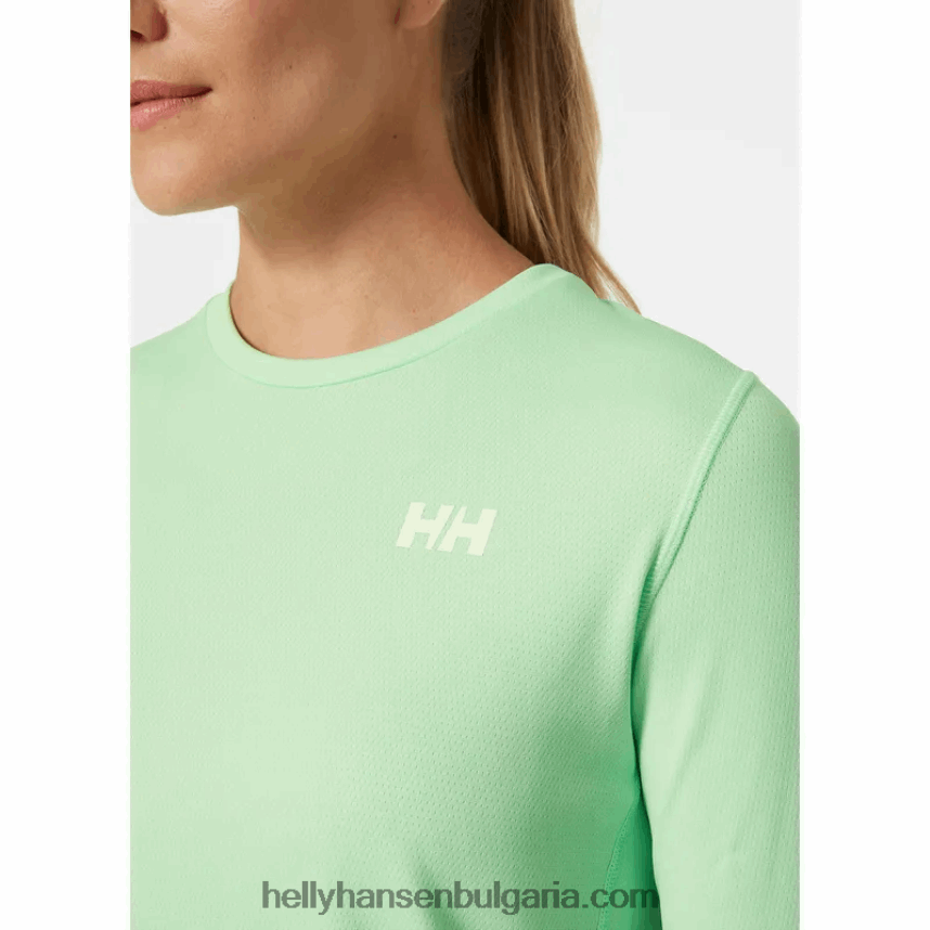 Жени дамски hh lifa active solen слой с дълъг ръкав 80V22D2095 военноморски флот Helly-Hansen